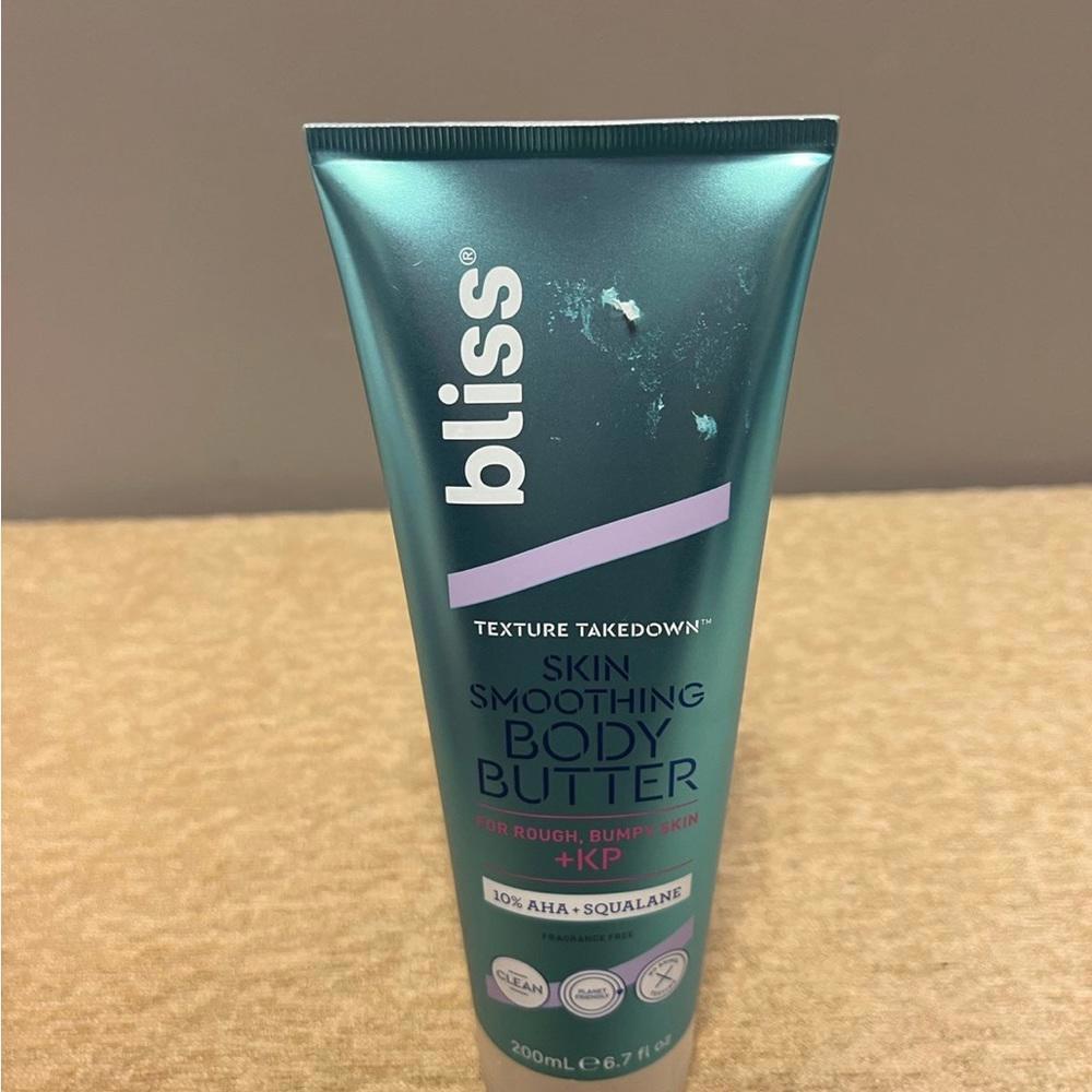 Bliss Body Butter for Rough Bumpy Skin. Fragrance Free‎ Skin Smoothing 6.7 oz